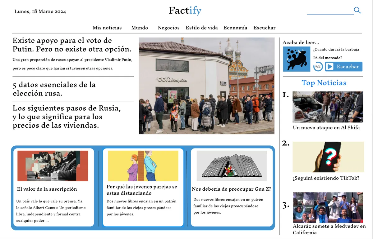 Factify demo